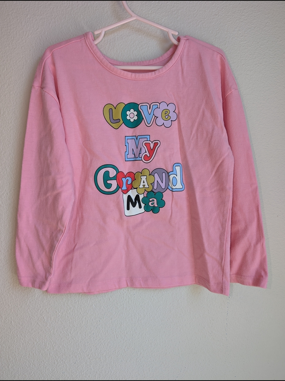 okie dokie 'Love My GrandMa' Graphic Girls Toddler Size 5T